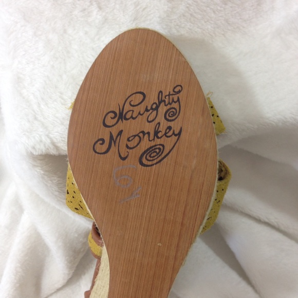 Women's Naughty Monkey Wedges NWOT 🌸 - Picture 5 of 5